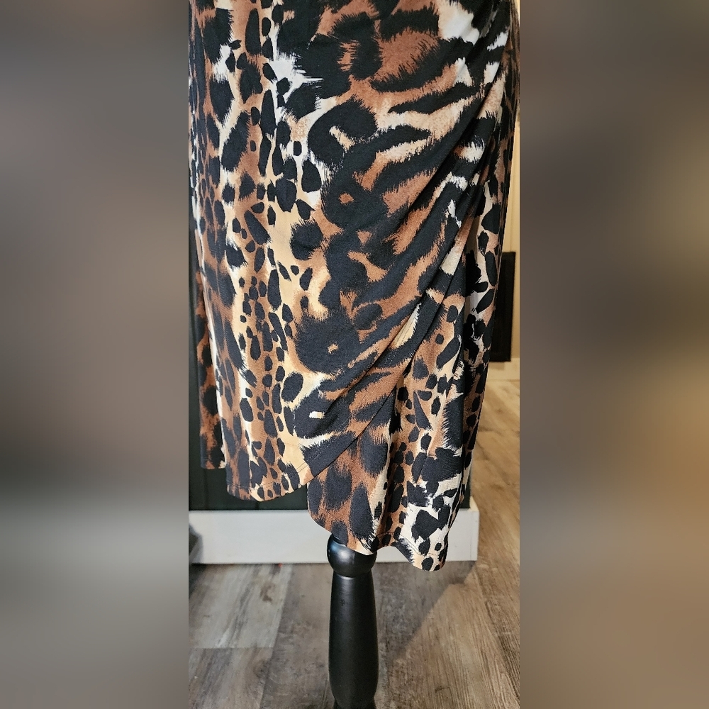 Enfocus Studio Leopard Print Dress - Picture 2 of 6